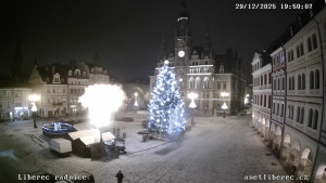 Město Liberec - Náměstí Dr. Edvarda Beneše - 29.12.2025 v 19:45