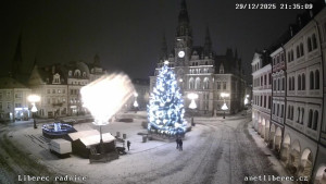 Město Liberec - Náměstí Dr. Edvarda Beneše - 29.12.2025 v 21:30
