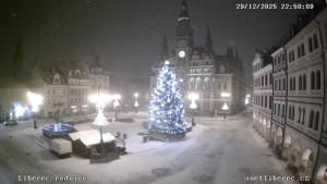 Město Liberec - Náměstí Dr. Edvarda Beneše - 29.12.2025 v 22:45