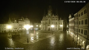 Město Liberec - Náměstí Dr. Edvarda Beneše - 13.2.2026 v 00:45
