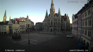 Město Liberec - Náměstí Dr. Edvarda Beneše - 13.3.2026 v 06:45
