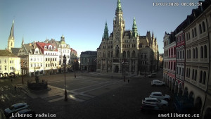 Město Liberec - Náměstí Dr. Edvarda Beneše - 13.3.2026 v 08:00