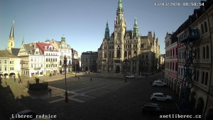 Město Liberec - Náměstí Dr. Edvarda Beneše - 13.3.2026 v 08:45