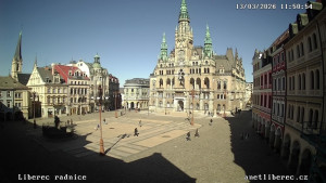 Město Liberec - Náměstí Dr. Edvarda Beneše - 13.3.2026 v 11:45