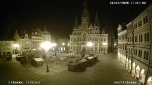 Město Liberec - Náměstí Dr. Edvarda Beneše - 24.3.2026 v 00:45