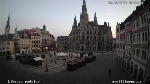 Město Liberec - Náměstí Dr. Edvarda Beneše - 24.3.2026 v 05:45