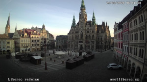 Město Liberec - Náměstí Dr. Edvarda Beneše - 24.3.2026 v 06:45
