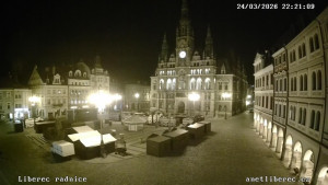 Město Liberec - Náměstí Dr. Edvarda Beneše - 24.3.2026 v 22:15