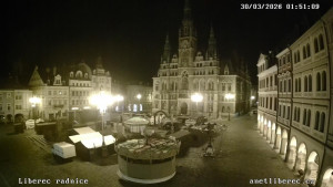 Město Liberec - Náměstí Dr. Edvarda Beneše - 30.3.2026 v 01:45