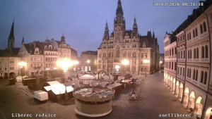 Město Liberec - Náměstí Dr. Edvarda Beneše - 30.3.2026 v 06:15