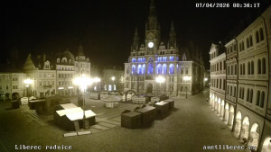 Město Liberec - Náměstí Dr. Edvarda Beneše - 7.4.2026 v 00:30
