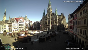 Město Liberec - Náměstí Dr. Edvarda Beneše - 7.4.2026 v 09:45