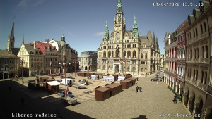Město Liberec - Náměstí Dr. Edvarda Beneše - 7.4.2026 v 13:45