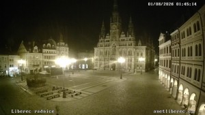 City of Liberec - Dr. Edvard Beneš Square - 1.8.2026 v 01:45 City of Liberec - Dr. Edvard Beneš Square - 1.8.2026 v 01:45