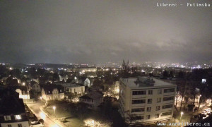 Město Liberec - Dolní Hanychov, Jizerské hory - 5.12.2025 v 00:45