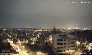 Město Liberec - Dolní Hanychov, Jizerské hory - 5.12.2025 v 02:45