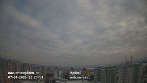 Město Plzeň - Sídliště Košutka - 7.1.2026 v 11:30