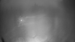 Modrá sjezdovka - dojezd k lanové dráze