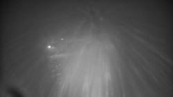 Modrá sjezdovka - dojezd k lanové dráze