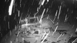 Modrá sjezdovka - dojezd k lanové dráze