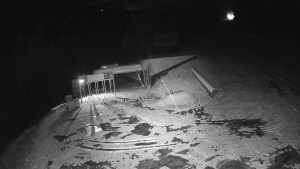 Červenohorské sedlo - Modrá sjezdovka - dojezd k lanové dráze - 19.11.2025 v 05:40 Červenohorské sedlo - Modrá sjezdovka - dojezd k lanové dráze - 19.11.2025 v 05:40