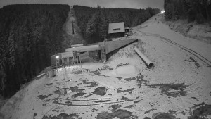 Červenohorské sedlo - Modrá sjezdovka - dojezd k lanové dráze - 19.11.2025 v 06:30 Červenohorské sedlo - Modrá sjezdovka - dojezd k lanové dráze - 19.11.2025 v 06:30