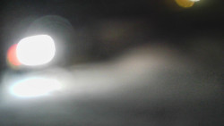 Modrá sjezdovka - dojezd k lanové dráze