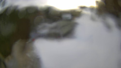 Modrá sjezdovka - dojezd k lanové dráze