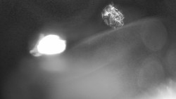 Modrá sjezdovka - dojezd k lanové dráze