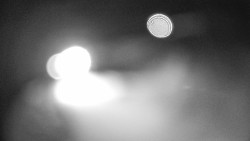 Modrá sjezdovka - dojezd k lanové dráze