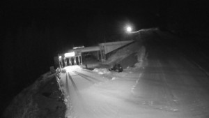 Červenohorské sedlo - Modrá sjezdovka - dojezd k lanové dráze - 22.12.2025 v 05:50