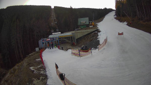 Červenohorské sedlo - Modrá sjezdovka - dojezd k lanové dráze - 22.12.2025 v 11:00