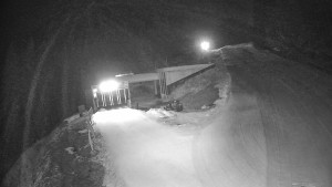 Červenohorské sedlo - Modrá sjezdovka - dojezd k lanové dráze - 22.12.2025 v 19:01