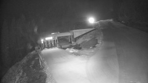 Červenohorské sedlo - Modrá sjezdovka - dojezd k lanové dráze - 22.12.2025 v 21:50