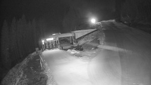 Červenohorské sedlo - Modrá sjezdovka - dojezd k lanové dráze - 22.12.2025 v 23:10