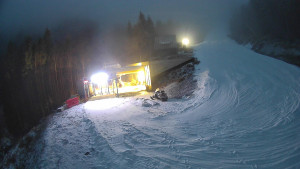 Červenohorské sedlo - Modrá sjezdovka - dojezd k lanové dráze - 23.12.2025 v 16:20