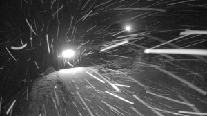 Červenohorské sedlo - Modrá sjezdovka - dojezd k lanové dráze - 23.12.2025 v 16:50