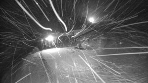 Červenohorské sedlo - Modrá sjezdovka - dojezd k lanové dráze - 23.12.2025 v 18:40