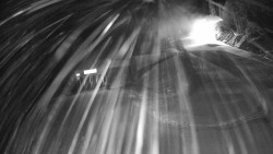 Modrá sjezdovka - dojezd k lanové dráze