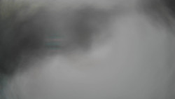 Modrá sjezdovka - dojezd k lanové dráze