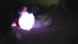 Modrá sjezdovka - dojezd k lanové dráze