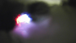 Modrá sjezdovka - dojezd k lanové dráze