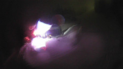 Modrá sjezdovka - dojezd k lanové dráze