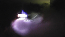 Modrá sjezdovka - dojezd k lanové dráze