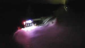 Červenohorské sedlo - Modrá sjezdovka - dojezd k lanové dráze - 23.2.2026 v 00:00