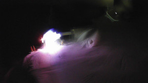 Červenohorské sedlo - Modrá sjezdovka - dojezd k lanové dráze - 23.2.2026 v 02:40