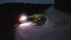 Červenohorské sedlo - Modrá sjezdovka - dojezd k lanové dráze - 23.3.2026 v 04:50