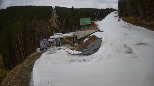 Červenohorské sedlo - Modrá sjezdovka - dojezd k lanové dráze - 23.3.2026 v 17:50