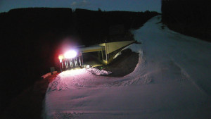 Červenohorské sedlo - Modrá sjezdovka - dojezd k lanové dráze - 24.3.2026 v 04:50