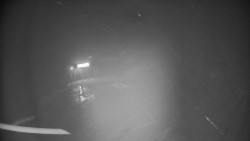 Modrá sjezdovka - dojezd k lanové dráze